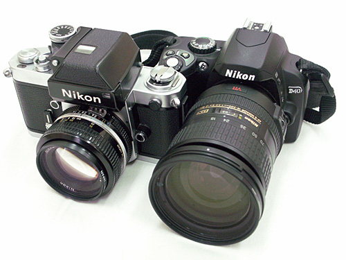 Nikon F2ijNikon D40iEj